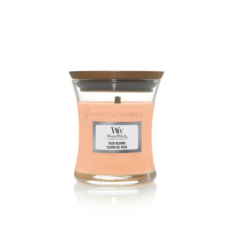 WoodWick Yuzu Blooms Mała Świeca 85g