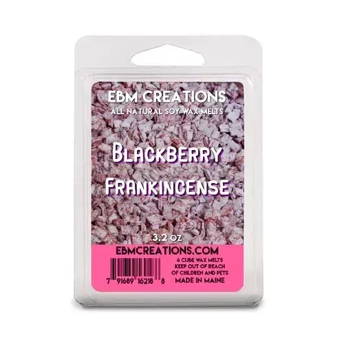 EBM Creations Blackberry Frankincense Wosk Sojowy Zapachowy 90g