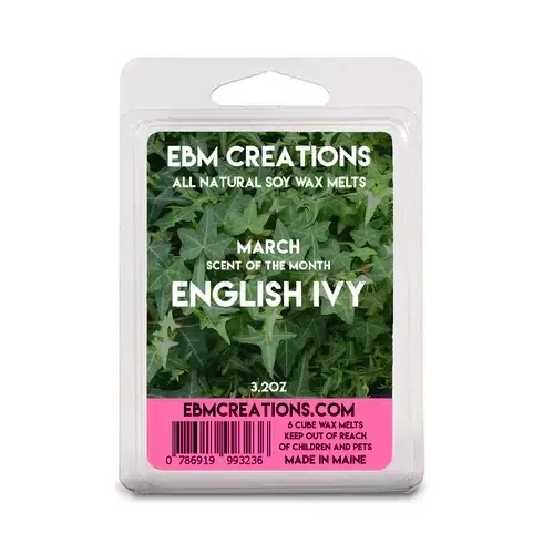 EBM Creations English Ivy Wosk Sojowy Zapachowy 90g