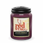 Candleberry Jim Beam Red Stag Black Cherry Duża Świeca Zapachowa 640g