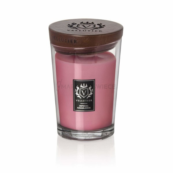 Vellutier Imperial Casablanca Duża Świeca Zapachowa 515g 