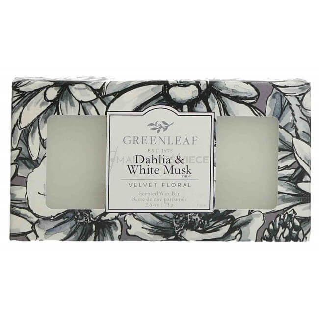 Green Leaf Dahlia & White Musk Wosk zapachowy 73g