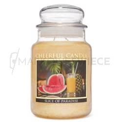 Cheerful Candle Slice Of Paradise Duża Świeca Zapachowa 680g