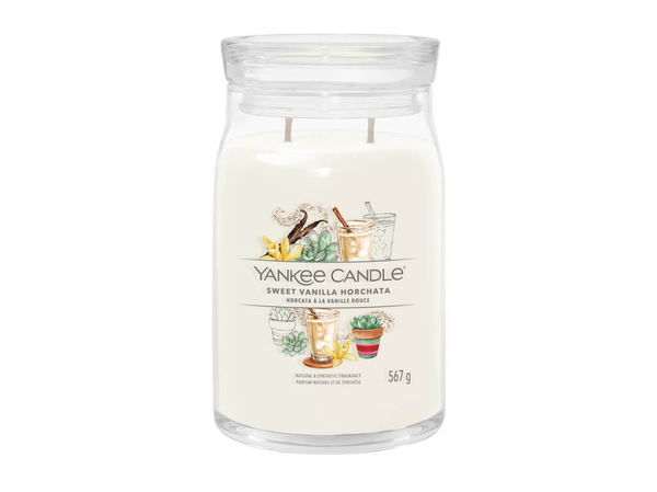 Yankee Candle Sweet Vanilla Horchata Signature Duża Świeca 567g