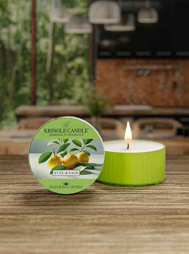 Kringle Candle Yuzu & Sage Świeczka Daylight 42g