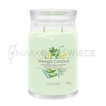 Yankee Candle Cucumber Mint Cooler Signature Duża Świeca 567g
