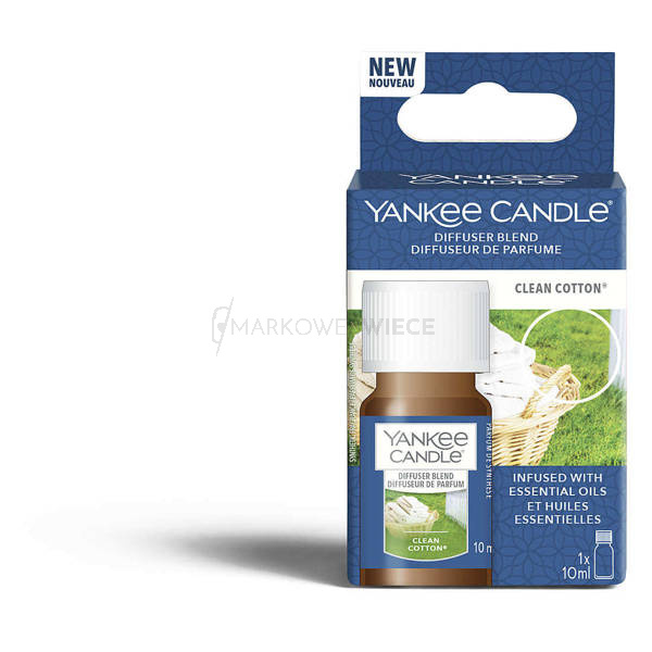 Yankee Candle Clean Cotton Olejek Zapachowy 10ml