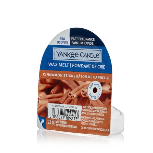 Yankee Candle Cinnamon Stick Wosk Zapachowy Pudełko 22g