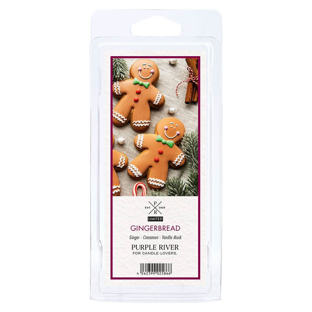 Purple River Gingerbread Wosk Sojowy Zapachowy 50g