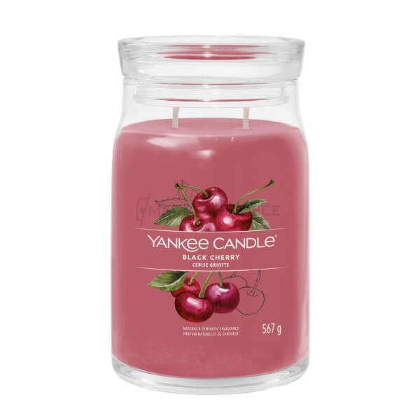 Yankee Candle Black Cherry Signature Duża Świeca 567g