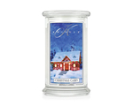 Kringle Candle Christmas Cabin Duża Świeca Zapachowa 624g