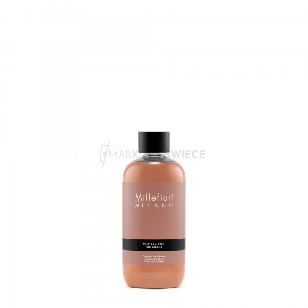 Millefiori Milano Rose Espresso uzupełniacz do pałeczek zapachowych 250 ml