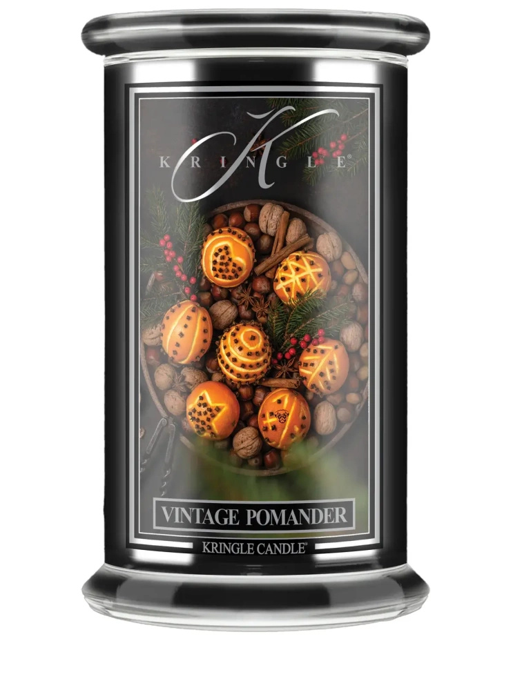 Kringle Candle Reserve Vintage Pomander Duża Świeca Zapachowa 624g