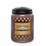 Candleberry Warm Patchouli Duża Świeca Zapachowa 640g