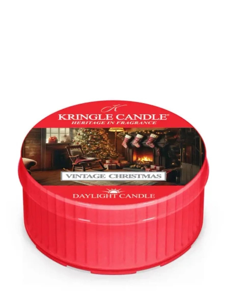 Kringle Candle Vintage Christmas Świeczka Daylight 42g