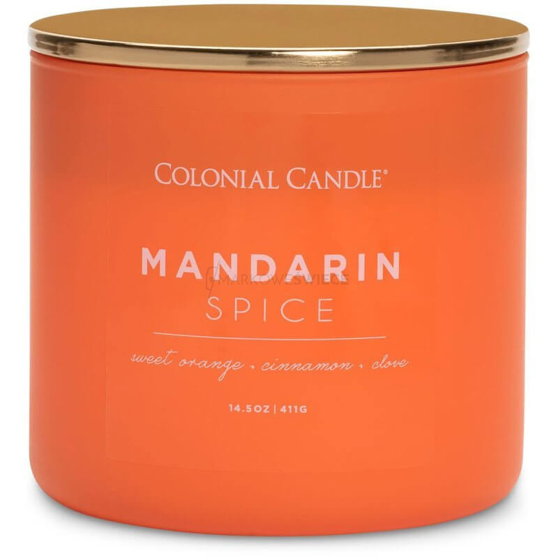 Colonial Candle Mandarin Spice Świeca Zapachowa Tumbler 411g