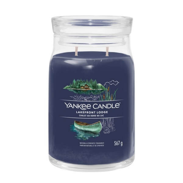 Yankee Candle Lakefront Lodge Signature Duża Świeca 567g