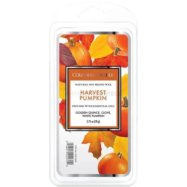 Colonial Candle Harvest Pumpkin Wosk Zapachowy 77g