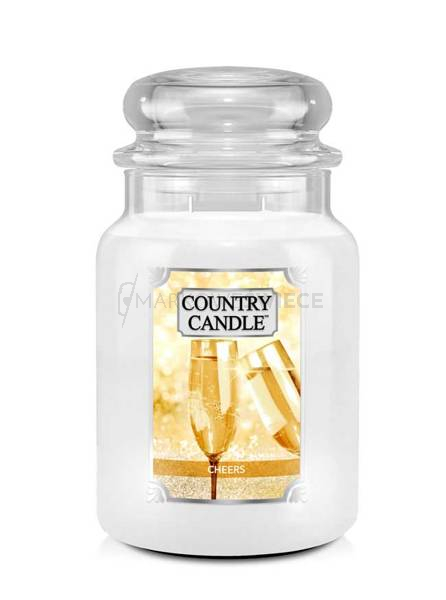 Country Candle Cheers Duża Świeca Zapachowa 652g