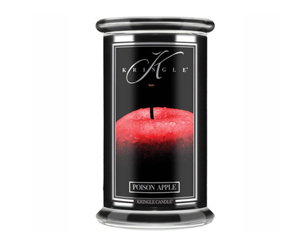 Kringle Candle Poison Apple Duża Świeca Zapachowa 624g