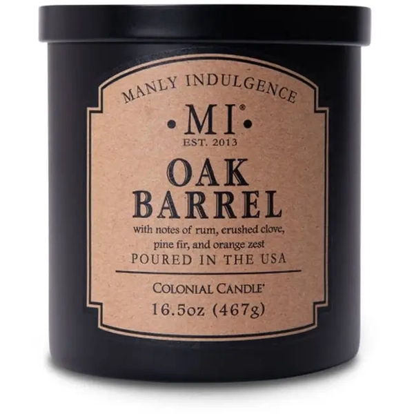 Colonial Candle Oak Barrel Świeca Zapachowa 467g