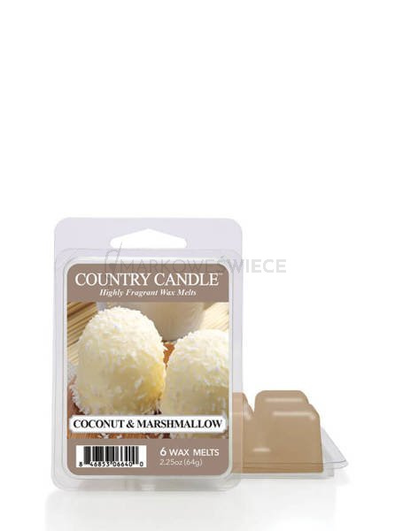 Country Candle Coconut Marshmallow Wosk Zapachowy 64g