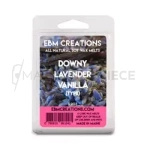 EBM Creations Downy Lavender Vanilla Wosk Sojowy Zapachowy 90g
