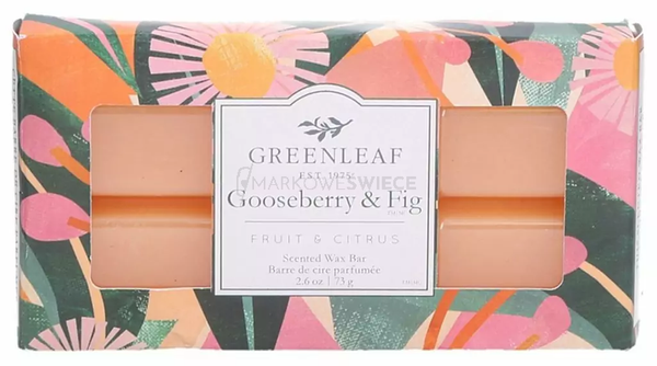 Green Leaf Gooseberry Fig Wosk zapachowy 73g