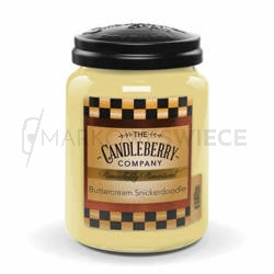 Candleberry Buttercream Snickerdoodle Duża Świeca Zapachowa 640g