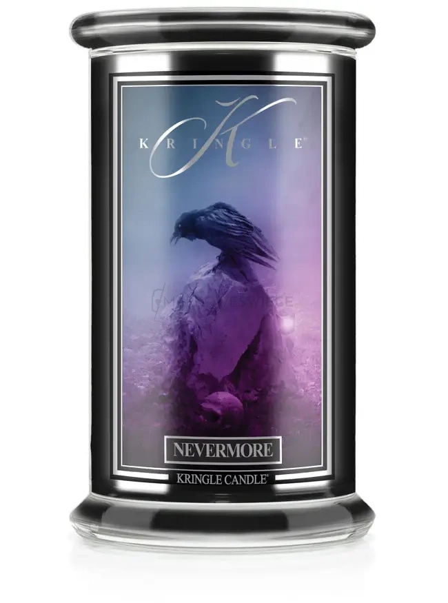 Kringle Candle Nevermore Duża Świeca Zapachowa 624g
