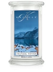 Kringle Candle Tranquil Winter Duża Świeca Zapachowa 624g