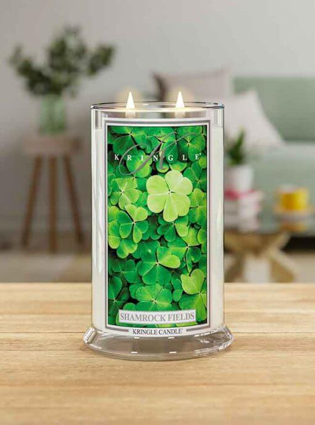 Kringle Candle Reserve Shamrock Fields Duża Świeca Zapachowa 624g