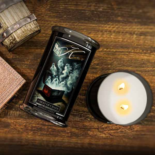 Kringle Candle Chest Of Chaos Duża Świeca Zapachowa 624g