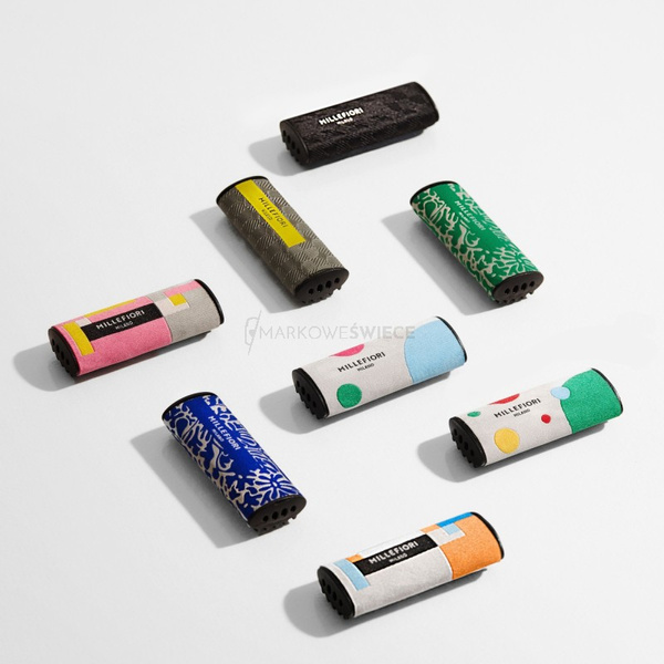 Millefiori Milano Ambra & Rosa zapach do samochodu Icon Textile