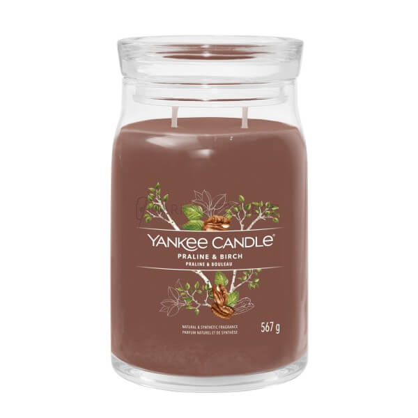 Yankee Candle Praline & Birch Signature Duża Świeca 567g