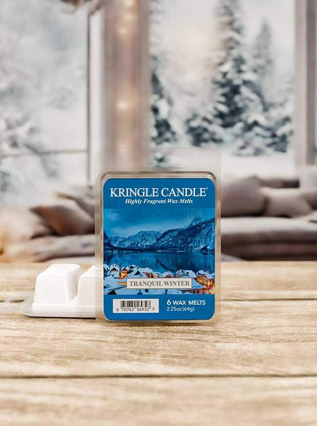 Kringle Candle Tranquil Winter Wosk Zapachowy 64g