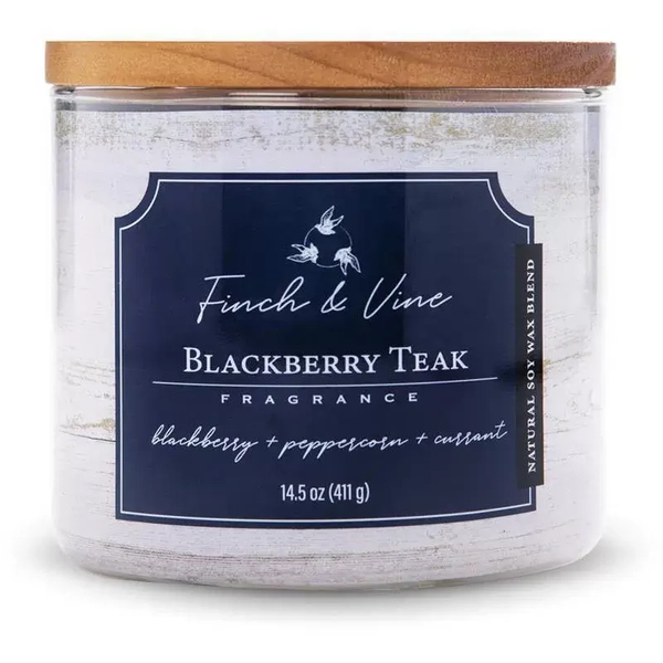 Colonial Candle Blackberry Teak Świeca Zapachowa Tumbler 411g