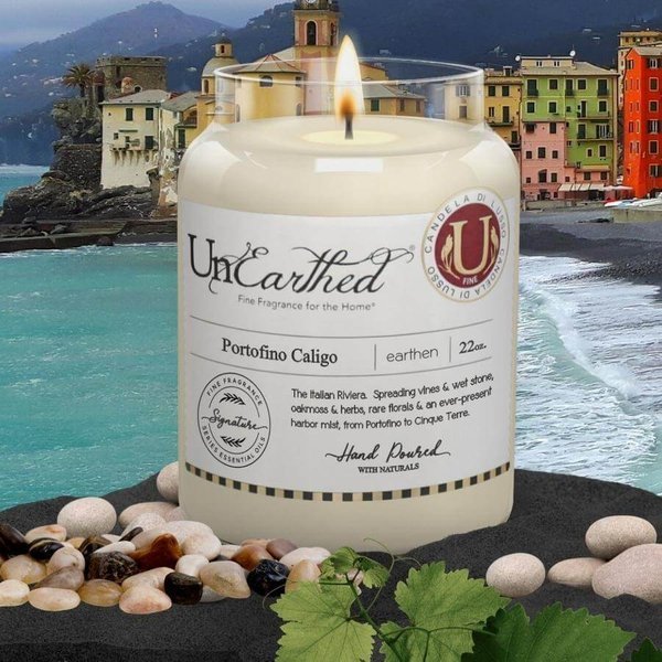 Unearthed Candle Portofino Caligo Duża Świeca Zapachowa 640g