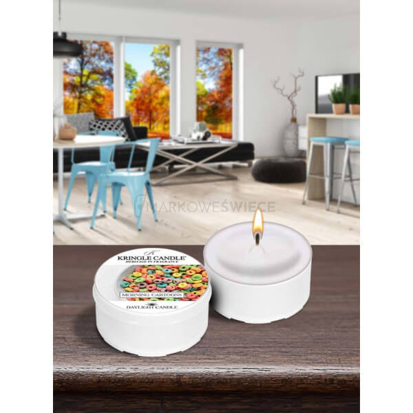 Kringle Candle Morning Cartoons Świeczka Daylight 42g