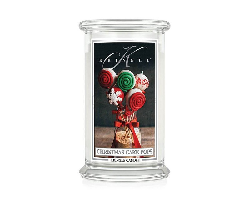 Kringle Candle Christmas Cake Pops Duża Świeca Zapachowa 624g