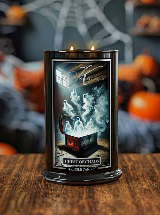 Kringle Candle Chest Of Chaos Duża Świeca Zapachowa 624g