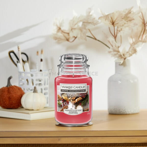 Yankee Candle Cinnamon Delight Duża Świeca Zapachowa 538g