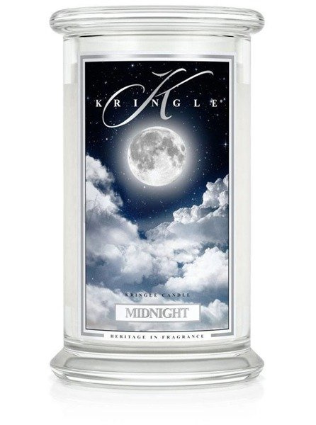 Kringle Candle Midnight Duża Świeca Zapachowa 624g
