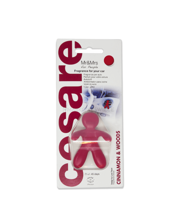 Mr & Mrs Fragrance Zapach do samochodu Cesare Cinnamon & Woods