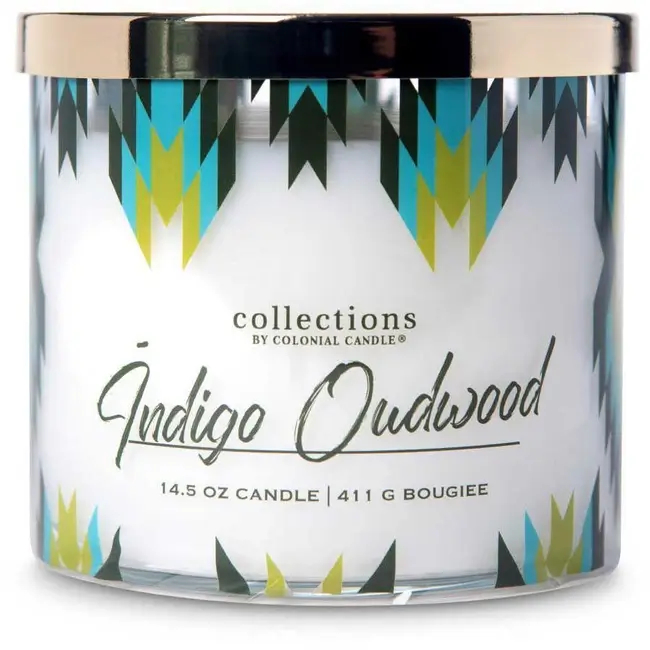 Colonial Candle Indigo Oudwood Świeca Zapachowa Tumbler 411g