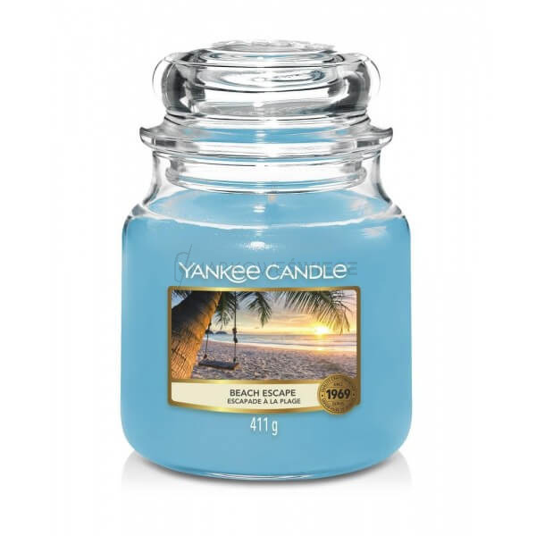 Yankee Candle Beach Escape Średnia Świeca Zapachowa 411g