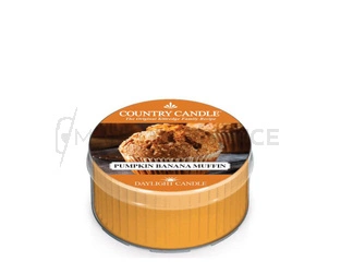 Country Candle Pumpkin Banana Muffin Świeca Daylight 42g