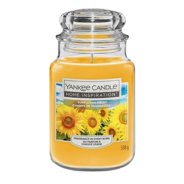 Yankee Candle Sunflower Fields Duża Świeca Zapachowa 538g