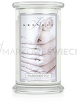 Kringle Candle Warm Cotton Duża Świeca Zapachowa 624g