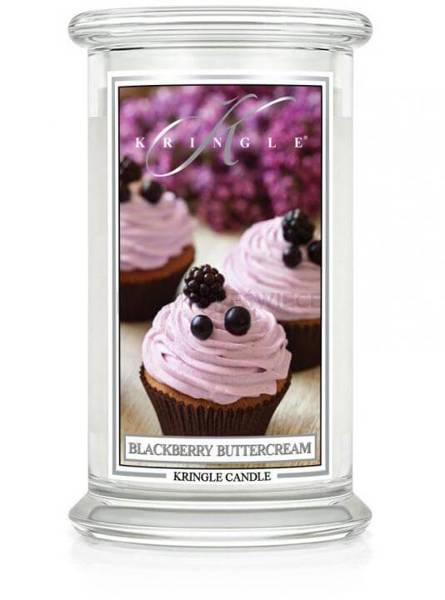 Kringle Candle Blackberry Butercream Duża Świeca Zapachowa 624g